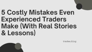 mistakes traders make